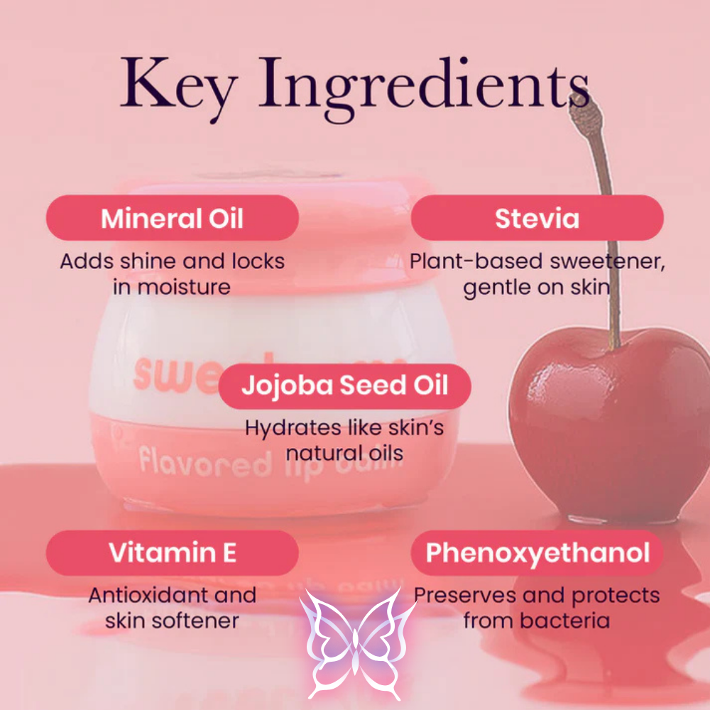 Cherry Flavored Lip Balm