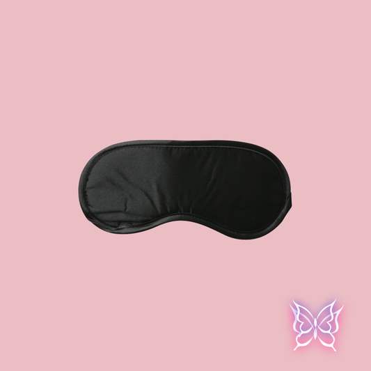 Black Satin Blindfold