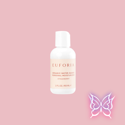 Water Based Personal Moisturizer - Organic Strawberry