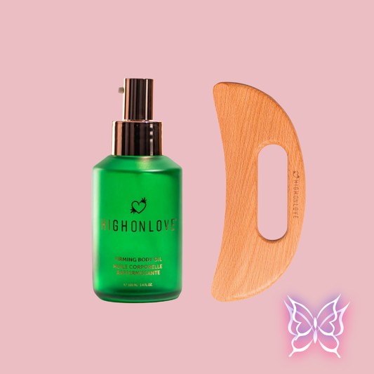 Firming Body Oil and Gua Sha Set