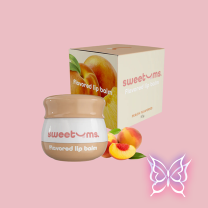 Peach Flavored Lip Balm