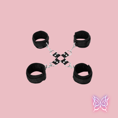 Hog Tie & Cuff Set
