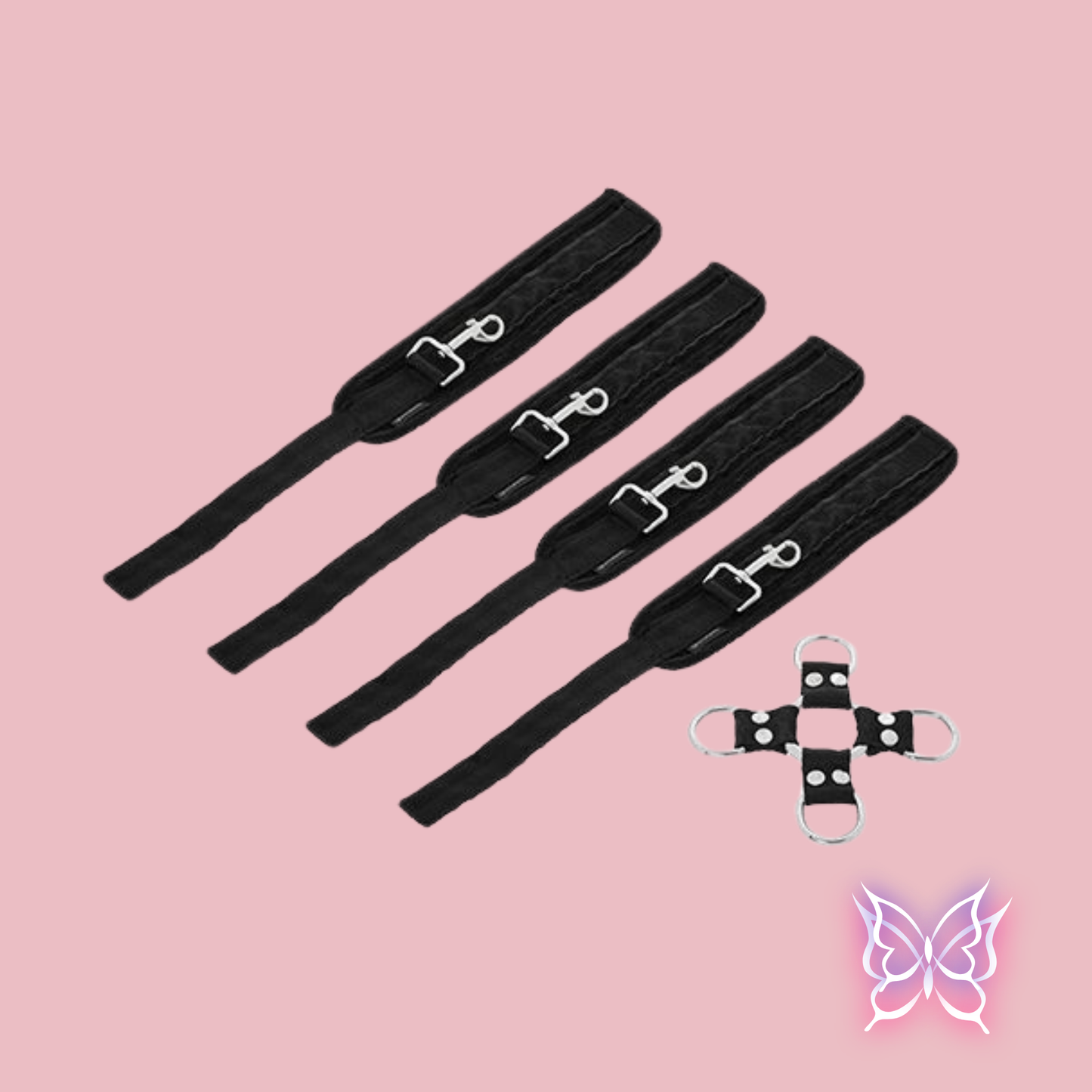 Hog Tie & Cuff Set