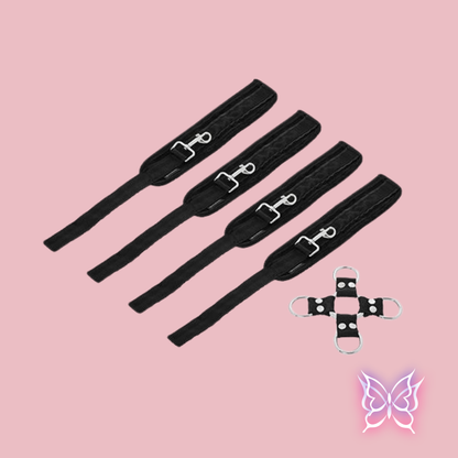 Hog Tie & Cuff Set