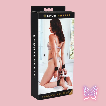 Hog Tie & Cuff Set
