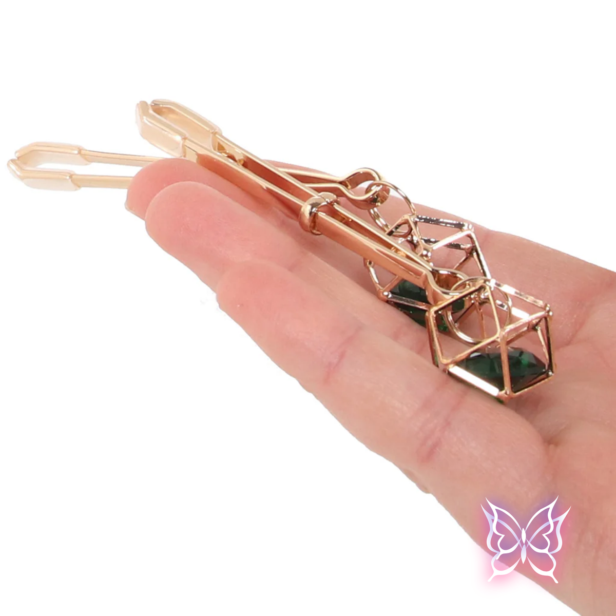Indica Crystal Nipple Clips