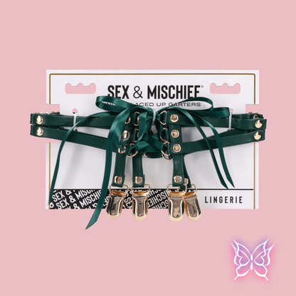 Indica Laced Up Garters