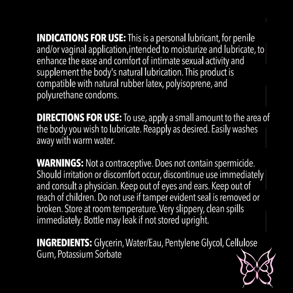 Play Water-Based Lube