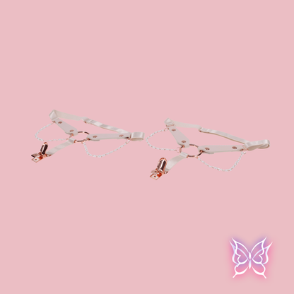 Peaches 'n CreaMe Pearl Garters
