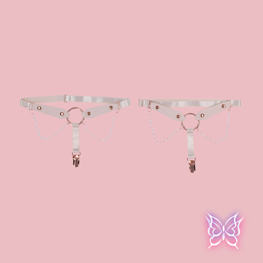 Peaches 'n CreaMe Pearl Garters
