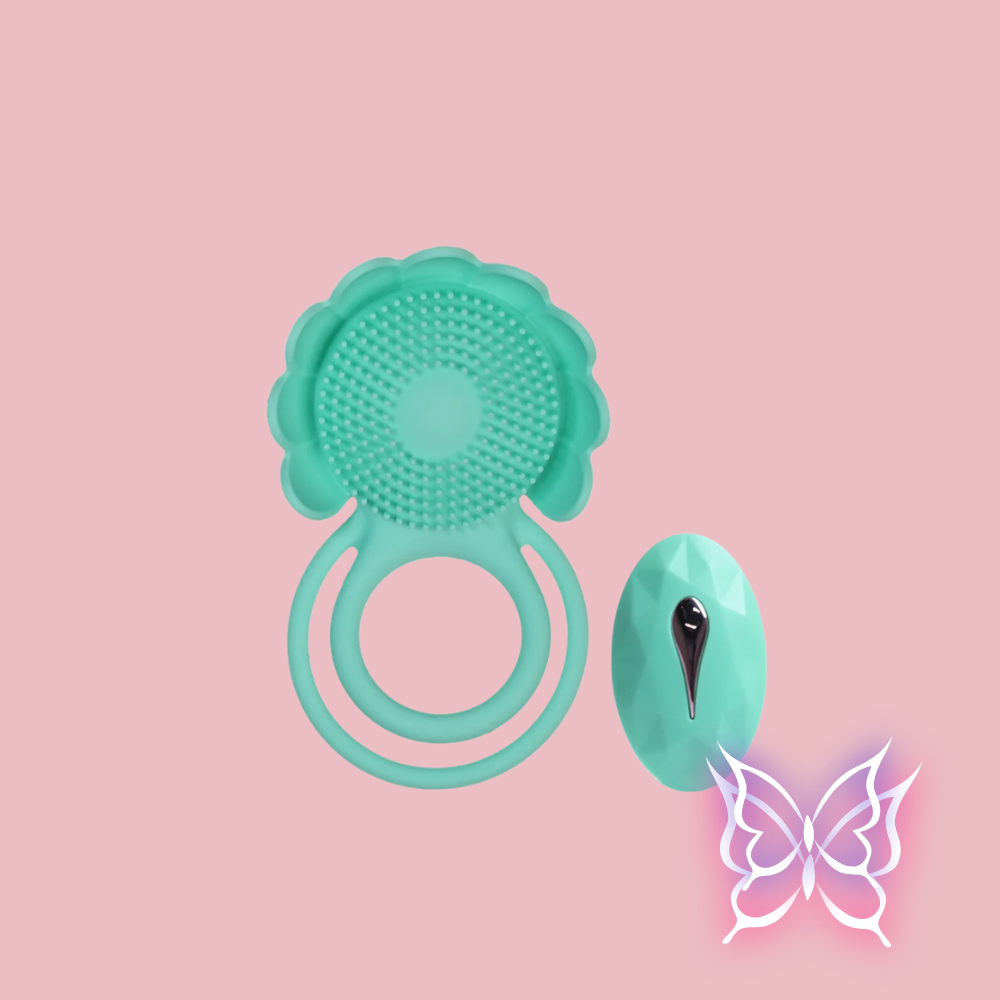 Spring Fling Dual Ring Vibrator (Textured Couples Ring) | PR by Finn ...