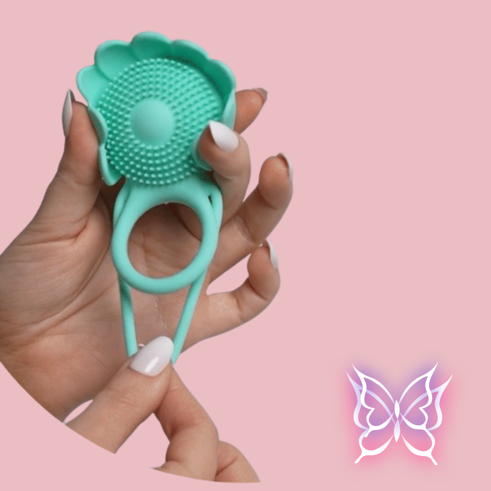 Ring Pr Spring Fling Dual Ring Vibrator (Textured Couples Ring) | PR by Finn ...