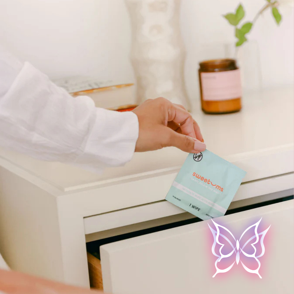 Sweet Mint Intimate Wipes