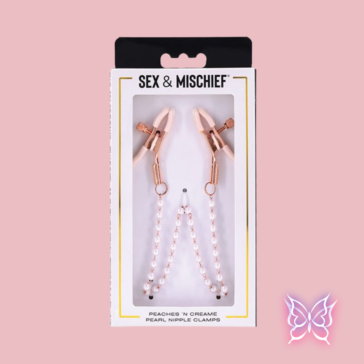 Peaches 'n CreaMe Pearl Nipple Clamps