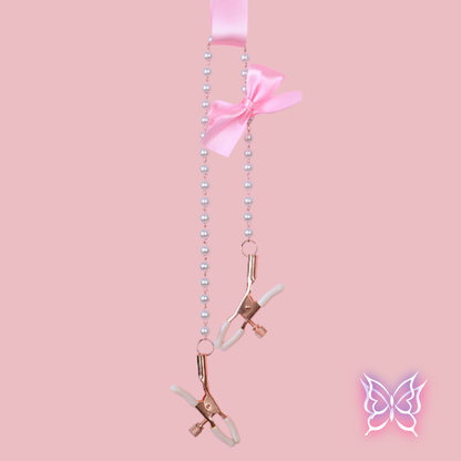 Peaches 'n CreaMe Pearl Nipple Clamps